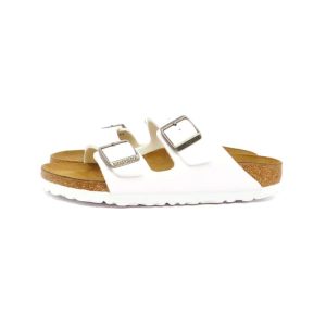 Birkenstock ciabatta Arizona bianco