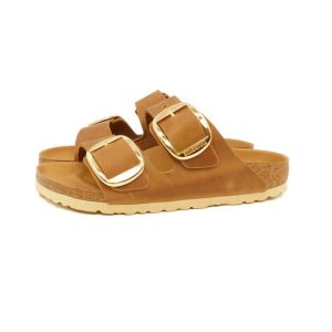 Birkenstock ciabatta cognac Arizona Big Buckle