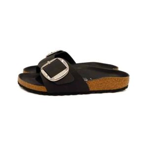 Birkenstock ciabatta nero Madrid Big Buckle