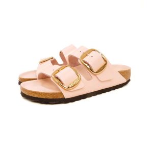 Birkenstock ciabatta Arizona Big Buckle High Shine rosa