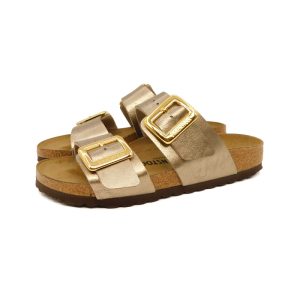 Birkenstock ciabatta Sydney Cushion Buckle Graceful Taupe