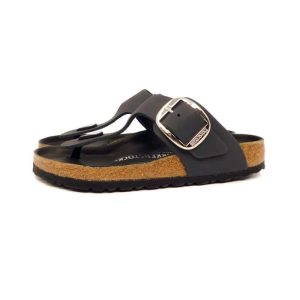 Birkenstock infradito nero Gizeh Big Buckle