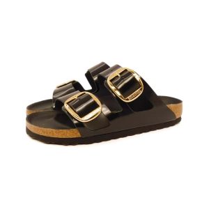 Birkenstock ciabatta Arizona Big Buckle nero