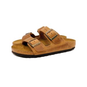 Birkenstock ciabatta Arizona cognac