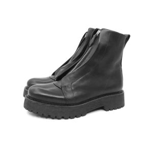 Patrizia Bonfanti tronchetto zip nero