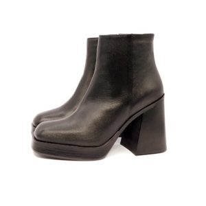 Brando tronchetto plateau nero