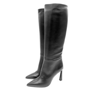 Chantal stivale nero tacco