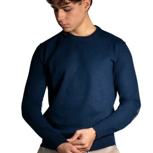 FELPA IN LANA CON TOPPE