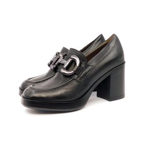 Mjus mocassino tacco plateau