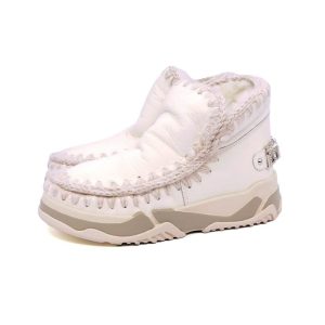 Mou Eskimo Trainer Logo gioiello bianco