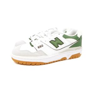 New Balance sneaker 550 bianco verde