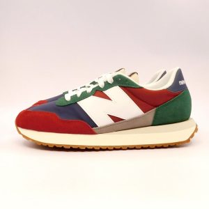 New Balance sneakers blu rosso verde