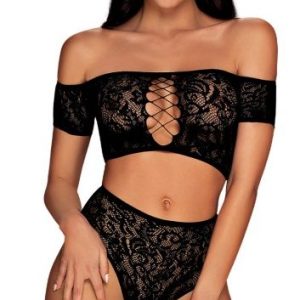 Completino sexy INT508 nero