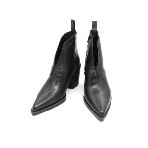 Elvio Zanon tronchetto texano nero scollato